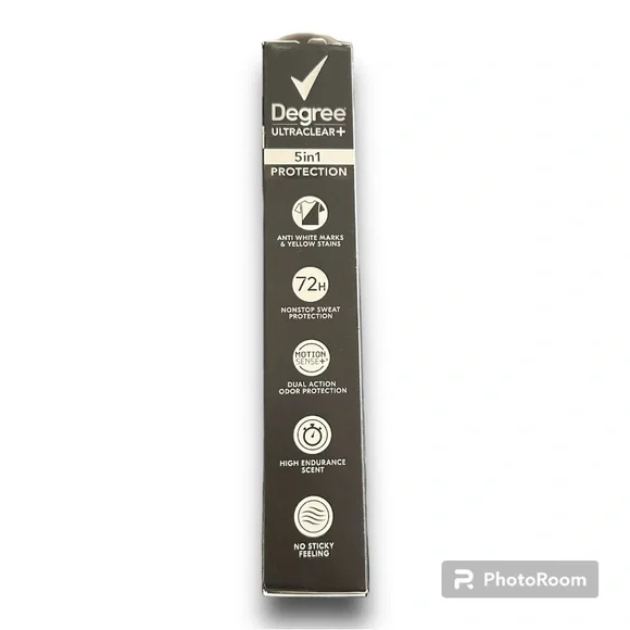 NEW Pack Degree Men Ultra Clear Solid Antiperspirant Deodorant 2.7oz 5 pack! - Picture 3 of 3